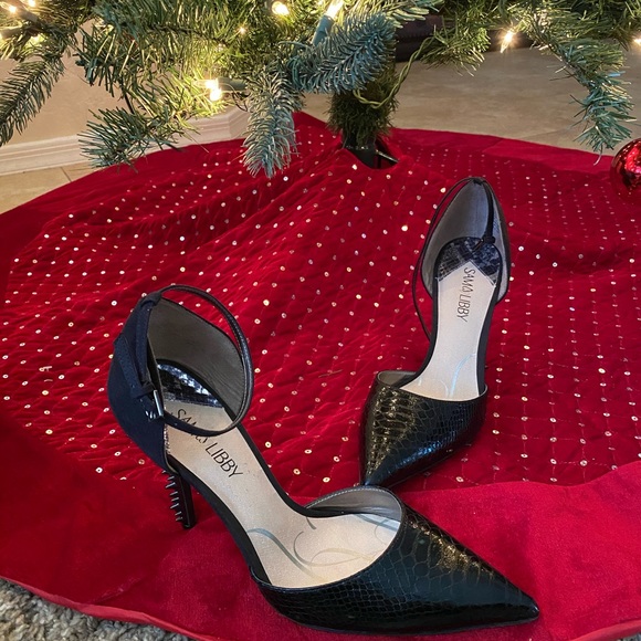 Sam & Libby Shoes - Sam Libby Spiked Stilettos Leather Point Toe Sz 10